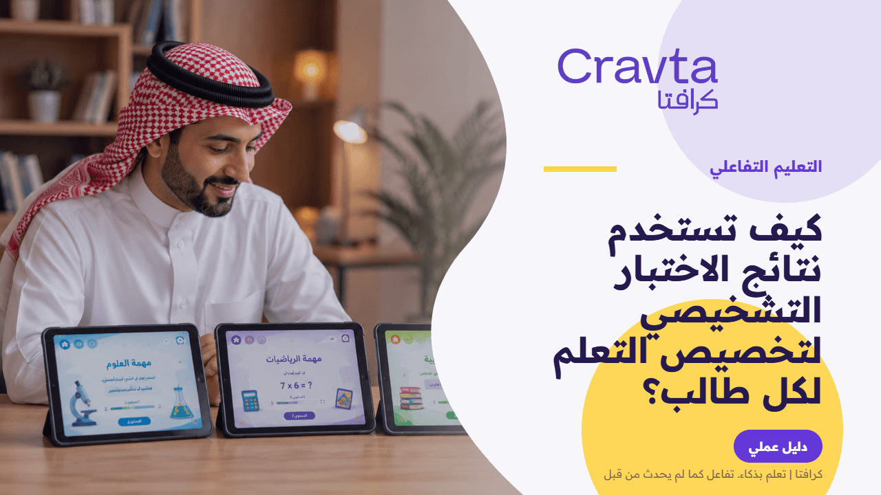 كيف تستخدم نتائج الاختبار التشخيصي لتخصيص التعلم لكل طالب؟