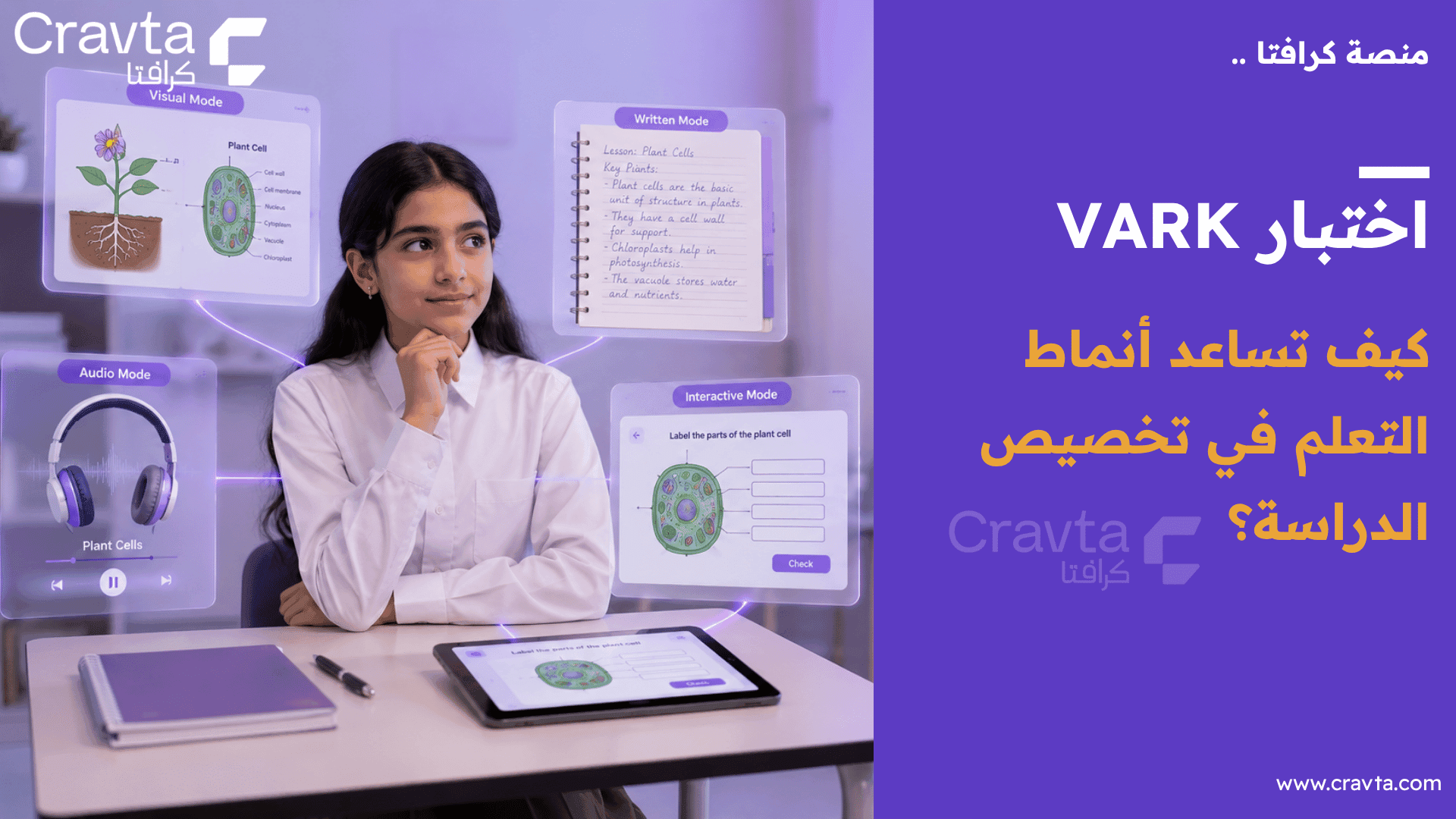 اختبار VARK: كيف تساعد أنماط التعلم في تخصيص الدراسة؟